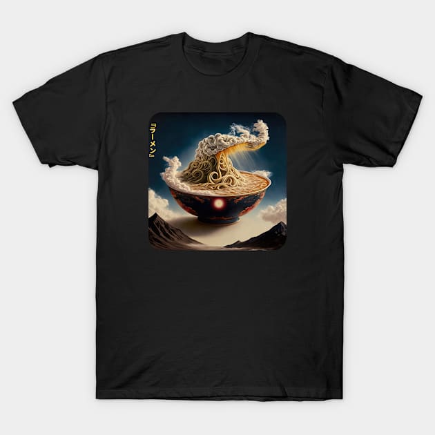 Ramen - Noodles of enlightenment (no text) T-Shirt by AI-datamancer